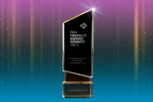 Lawsons Network Celebrates Pan Finance Award Win